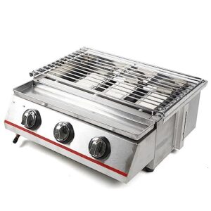portable gas grills propane, gas grills propane 3 burner, outdoor gas bbq grill with oil catch tray, tabletop gas grill for outdoor kitchen bbq