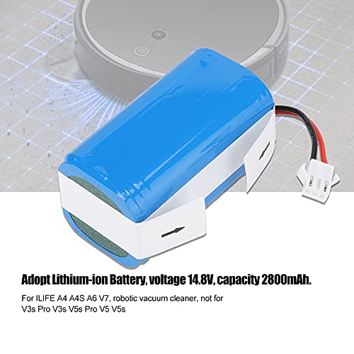 SYH&AQYE 14.8V 2800Mah Replacement Battery, Compatible with A4s, A4s pro, A6, A7, A8, A9 Robotic Vacuum Cleaners for N79S Robot Vacuum Cleaner