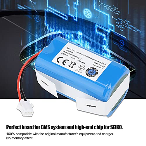 SYH&AQYE 14.8V 2800Mah Replacement Battery, Compatible with A4s, A4s pro, A6, A7, A8, A9 Robotic Vacuum Cleaners for N79S Robot Vacuum Cleaner