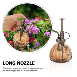 SAFIGLE Watering can Plants Spray Mister Glass Mister Spray Bottle Water Spritzer for Plants Succulent Accessories Succulent Watering Bottle for Home Balcony Glass Spray Bottle