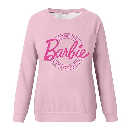 Women Come On Let's Go Party Sweatshirt Cute Bachelorette Long Sleeve Casual Holiday Pullover Tops Fall Outfits