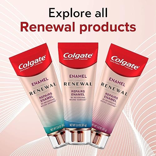 Colgate Enamel Renewal Toothpaste, Deep Clean, 3 OZ - Pack of 2