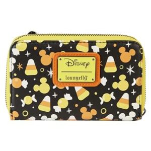 Loungefly Disney Mickey and Friends Candy Corn Zip Around Wallet