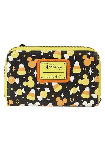 Loungefly Disney Mickey and Friends Candy Corn Zip Around Wallet