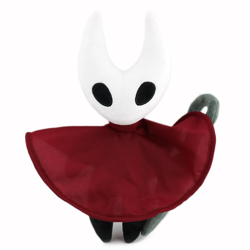 Géneric 12 inch Plush Pillows Plush Related Toys Doll Home Sofa Decor Adornment Birthday Party Gift for Game Hollow Knight Hornet Grub Backpack Broken Radiance Quirrel (Hornet)