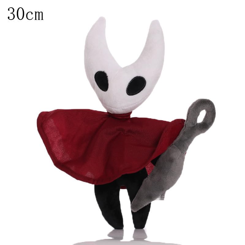 Géneric 12 inch Plush Pillows Plush Related Toys Doll Home Sofa Decor Adornment Birthday Party Gift for Game Hollow Knight Hornet Grub Backpack Broken Radiance Quirrel (Hornet)