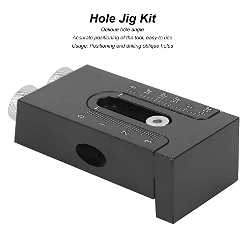 Oblique Hole Locators Hole Jig Kit Carpenters Woodworking Angle Drill Guide Hole Tool