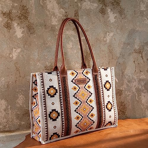 Wrangler Tote Bag for Women Aztec Handbags Western Purses for Women ZSY-FBA3-WG2202-8119CF