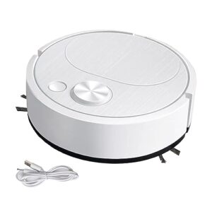mini cleaning robot,robot vacuums, 3-in-1 mini cleaning mini cleaning robot machine,multifunctional suction robotic vacuums, usb charging, low noise operation, strong suction, and pet friendly for ho