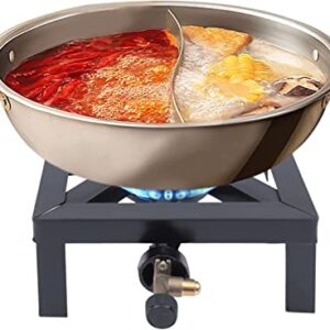 Grill Portable Outdoor Camping Stove 1 Burner Cooking Gas Cooker BBQ Grill Iron Burner Gas Camping Stove 20psi Gas Portable Cooker Single Burner Outdoor Camping Picnic Stove