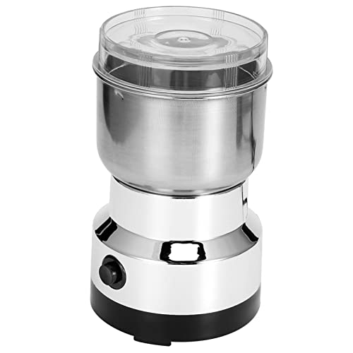 Aramox Coffee Grinders, Other Than Hand Operated,Stainless Steel Electric Spice Coffee Nut Grain Herb Grinder Crusher Mill Blender Kitchen Tool (US Plug 110V)