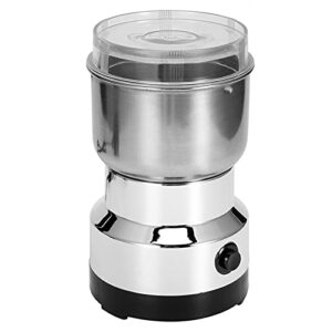 Aramox Coffee Grinders, Other Than Hand Operated,Stainless Steel Electric Spice Coffee Nut Grain Herb Grinder Crusher Mill Blender Kitchen Tool (US Plug 110V)