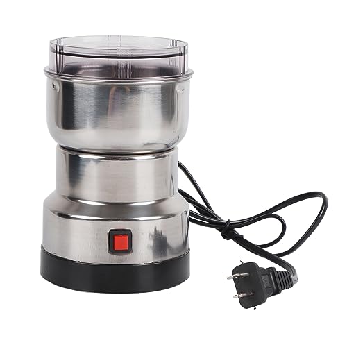 Aramox Coffee Grinders, Other Than Hand Operated,Stainless Steel Electric Spice Coffee Nut Grain Herb Grinder Crusher Mill Blender Kitchen Tool (US Plug 110V)