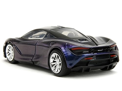 McLaren 720S Blue Metallic with Black Top Pink Slips Series 1/32 Diecast Model Car by Jada 34660