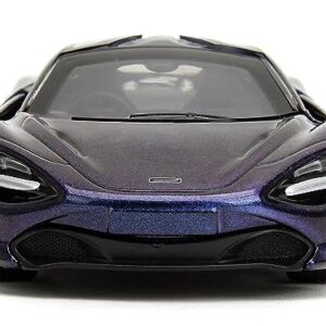 McLaren 720S Blue Metallic with Black Top Pink Slips Series 1/32 Diecast Model Car by Jada 34660