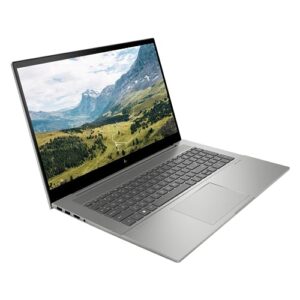 HP 2023 Newest Envy Laptop, 17.3" FHD Touchscreen, 13th Gen Intel Core i7-13700H Processor, 64GB RAM, 4TB PCIe SSD, Webcam, HDMI, Backlit KB, SD Card Reader, Wi-Fi 6, Windows 11 Pro, Grey, TPN-C160