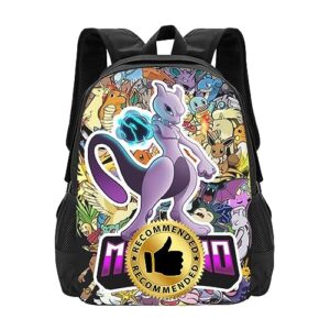 cartoon backpack mt backpack for women men 17in fashion large-capacity laptop backpack casual durable waterproof daypack sports work camping cartoon bags
