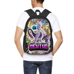 Cartoon Backpack Mt Backpack for Women Men 17in Fashion Large-Capacity Laptop Backpack Casual Durable Waterproof Daypack Sports Work Camping Cartoon Bags