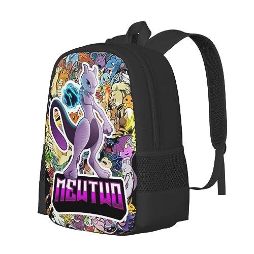 Cartoon Backpack Mt Backpack for Women Men 17in Fashion Large-Capacity Laptop Backpack Casual Durable Waterproof Daypack Sports Work Camping Cartoon Bags