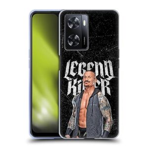 head case designs officially licensed wwe legend killer randy orton soft gel case compatible with oppo a57s