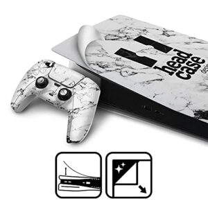 Head Case Designs Officially Licensed HBO Game of Thrones House Stark Sigils and Graphics Vinyl Faceplate Sticker Gaming Skin Decal Cover Compatible With Sony PlayStation 5 PS5 Digital Edition Console