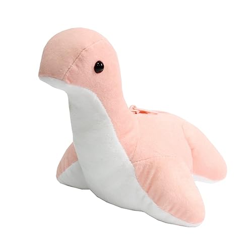 New Nessie Plush Toys,7.9 in Creative Loch Ness Monster Plush Toy Wacky Throw Pillow,Fun Anime Character Stuffed Dolls for Cartoon Anime Game Fans Gift（Pink）