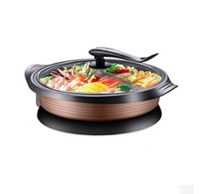 electric wok multi-function electric fire pot 2 household electric boiling hot pot cooking 4 fried roast one pot can be used in kitchen restaurants gourmet cooking
