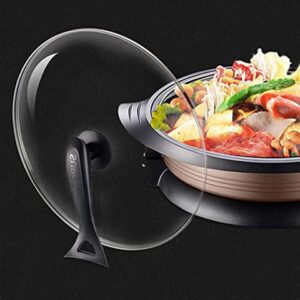 Electric Wok Multi-Function Electric Fire Pot 2 Household Electric Boiling Hot Pot Cooking 4 Fried Roast One Pot Can Be Used In Kitchen Restaurants Gourmet Cooking