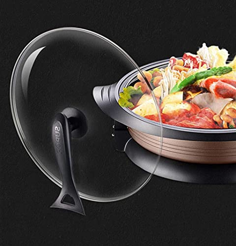 Electric Wok Multi-Function Electric Fire Pot 2 Household Electric Boiling Hot Pot Cooking 4 Fried Roast One Pot Can Be Used In Kitchen Restaurants Gourmet Cooking