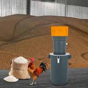 DYRABREST Electric Grain Mill Grinder, 1000W Commercial Grain Grinder Mill,Electric Stainless Steel Food Grinding Machine for Dry Corn Wheat Nut Coffee Bean Spice Pepper Herb Flour (6.6 Gallons)