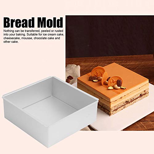 Hztyyier Cake Bread Mould for Square for Square Shape Shop Bread Pan Loaf Molde Molding Molder Cake Pan Cake Pan Square Cake Pans