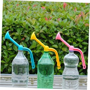 Yardwe 20 pcs watering device bottle cap watering succulants watering bottle nozzle water bottle watering spout seedling succulent plants Plant Watering Nozzle flowers sprinkler plastic