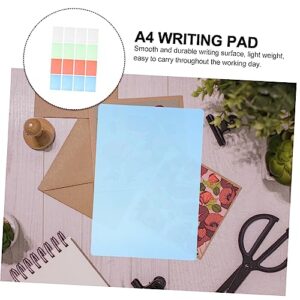 MAGICLULU Pottery Tools 80 pcs Slip Translucent Tools Reading Over Papers Exam Overlay Pad Boards Paper Anti- Drawing Home Stationery Mixed Pottery Anti-Slip Cutting Bookmark