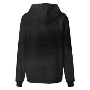 wkind olades Come On Let's Go Party Hoodies for Women Oversized Hooded Sweatshirts Fleece Casual Long Sleeve Pullover Loose Lightweight Fall Clothes 2023 Bachelorette Pullover Holiday Tops Black