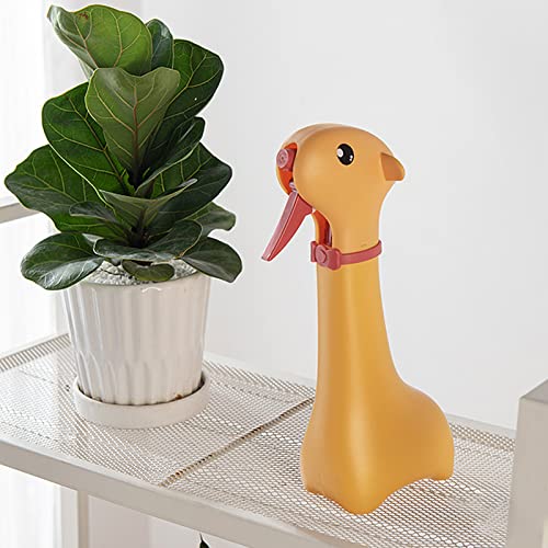 Marooma 0.5L Cartoon Spray Bottle Watering Cans, Playful Watering Can for Indoor Plants, Water Sprayer for Hair, Travel Perfume, Plant Care, Hair Styling, Versatile Indoor Plant Tool(Yellow)