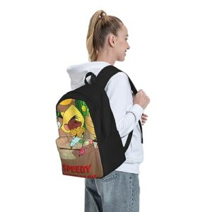 NALCKA Speedy Anime Gonzales Backpack with Large Capacity Laptop Backpack Business Daypack Adjustable Shoulder Strap Bookbag 16.5 inch