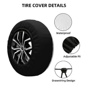 Life is Better Around Campfire 1,Funny Tire Cover Universal Fit Spare Tire Protector for Truck, SUV, Trailer, Camper, Rv