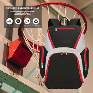 COTVERSE Basketball Bag for Boys, Custom Basketball Backpack Soccer Bag for School Boys, Personalized Name Number Sports Bags Gym, Outdoor, Travel