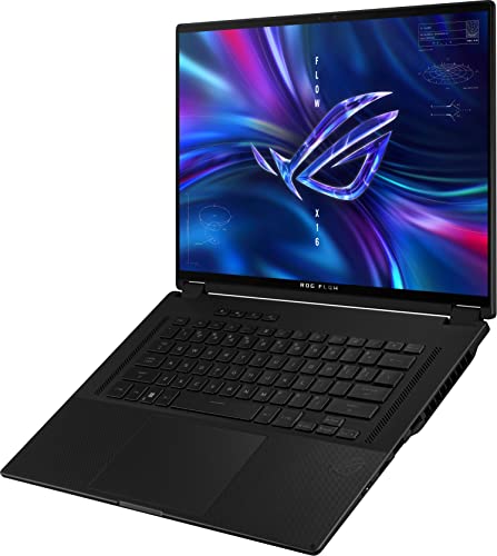 ASUS ROG Flow X16 GV601 Gaming & Entertainment Laptop (AMD Ryzen 9 6900HS 8-Core, 64GB DDR5 4800MHz RAM, 2TB PCIe SSD, GeForce RTX 3060, 16.0" 165Hz Touch Win 11 Pro) with DV4K Dock