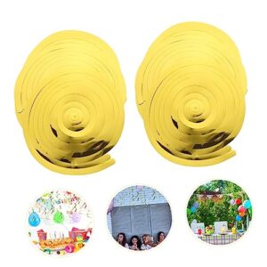 IFANLANDOR 3 Spiral Charm Wreath Decor Hanging Whirls Decorations Ceiling Hanging Garland Wedding Ceiling Swirl Baby Shower Party Decorations PVC to Rotate Decoration Supplies Streamer