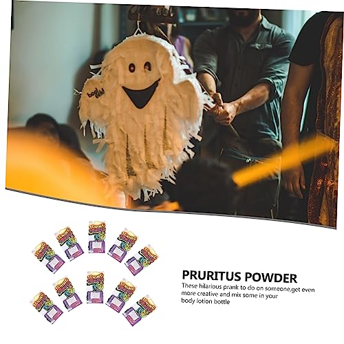 Gogogmee 10PCS Kids playset Party Supplies for Adults adukt Toys Adult-Toys Joke Surprise Powder Joke Toys Tickle Powder powdery Joke Itch Halloween Powder Bag Props Ingredients Child