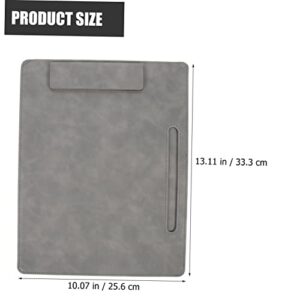 MAGICLULU Folder Board Metal Pencil Business Supplies Office Stuff Document Open House Flags for Real Estate Agents Stationery Document Holder Exam Paper Base Office Document Clip Clipboards