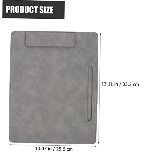 MAGICLULU Folder Board Metal Pencil Business Supplies Office Stuff Document Open House Flags for Real Estate Agents Stationery Document Holder Exam Paper Base Office Document Clip Clipboards