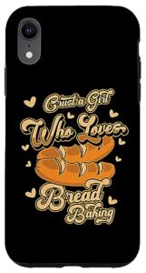 iphone xr girl who loves bread baking bread maker lover bread baker case