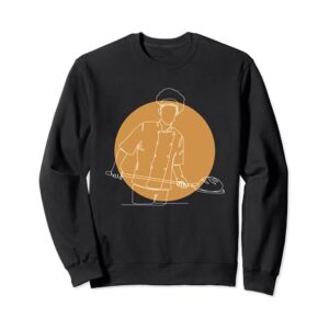 Lineart Bread Dough Bread Maker Bread Queen Bread Baker Sweatshirt