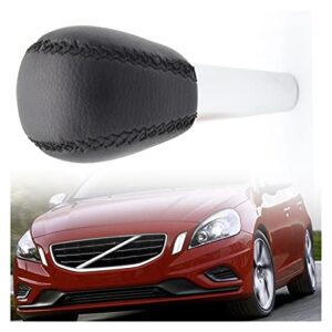 WCNMALG Shift Knob Stick Car Gear Shift Head Cover Gear Lever Protective Cover for Vol&vo V70 S60 T5 S60R V70R 2005-2007 Shift Lever