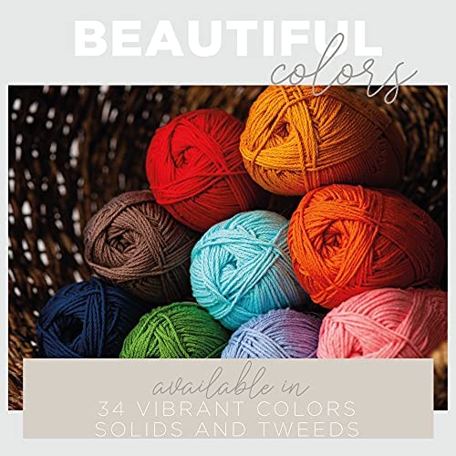 Lion Brand Yarn Heartland Yarn for Crocheting, Knitting, and Weaving, Multicolor Yarn, 2-Pack, Great Smoky Mountains