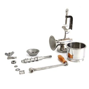 Manual Grain Mill Stainless Steel Grinder Grains, Professional Hand Operated Grain Grinder Maker, Coffee Grinder Hand Crank, Manual Coarse Grinding Tools For Rice, Spices, Pepper And Corn Beans