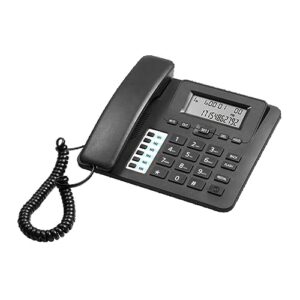 caller display telephone hands free calling corded landline phone adjustable landline telephone for home office hotel landline phone for seniors answering machine