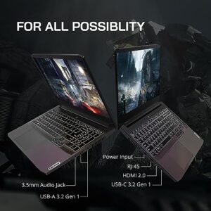 LENOVO IdeaPad Gaming 3 15.6” FHD 120Hz Laptop, AMD Ryzen 5 5600H, NVIDIA GeForce GTX 1650 4GB DDR6, 32GB RAM, 1TB SSD, Backlit Keyboard, Wi-Fi 5, Bluetooth, Black, Win 11 Pro, 32GB USB Card